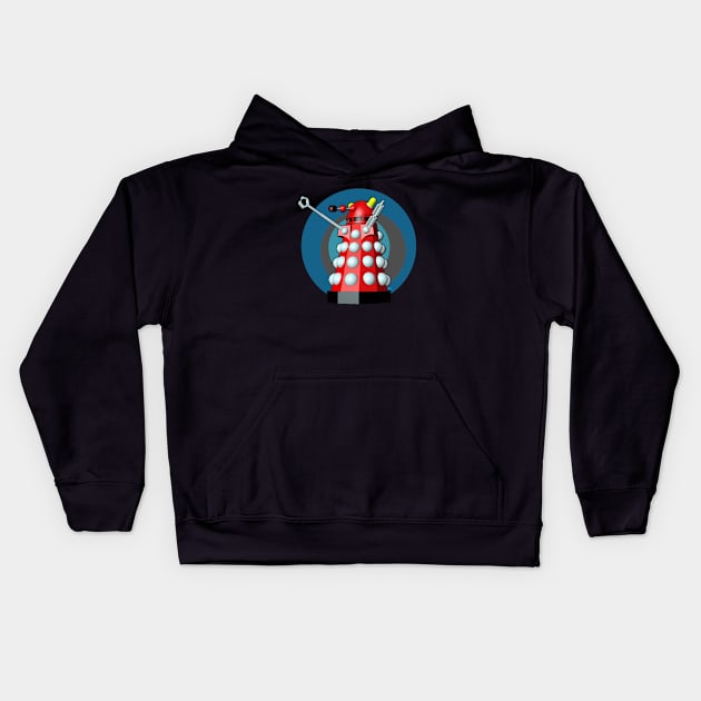 Robots After Ron Turner - Commander Kids Hoodie by Out of Memory